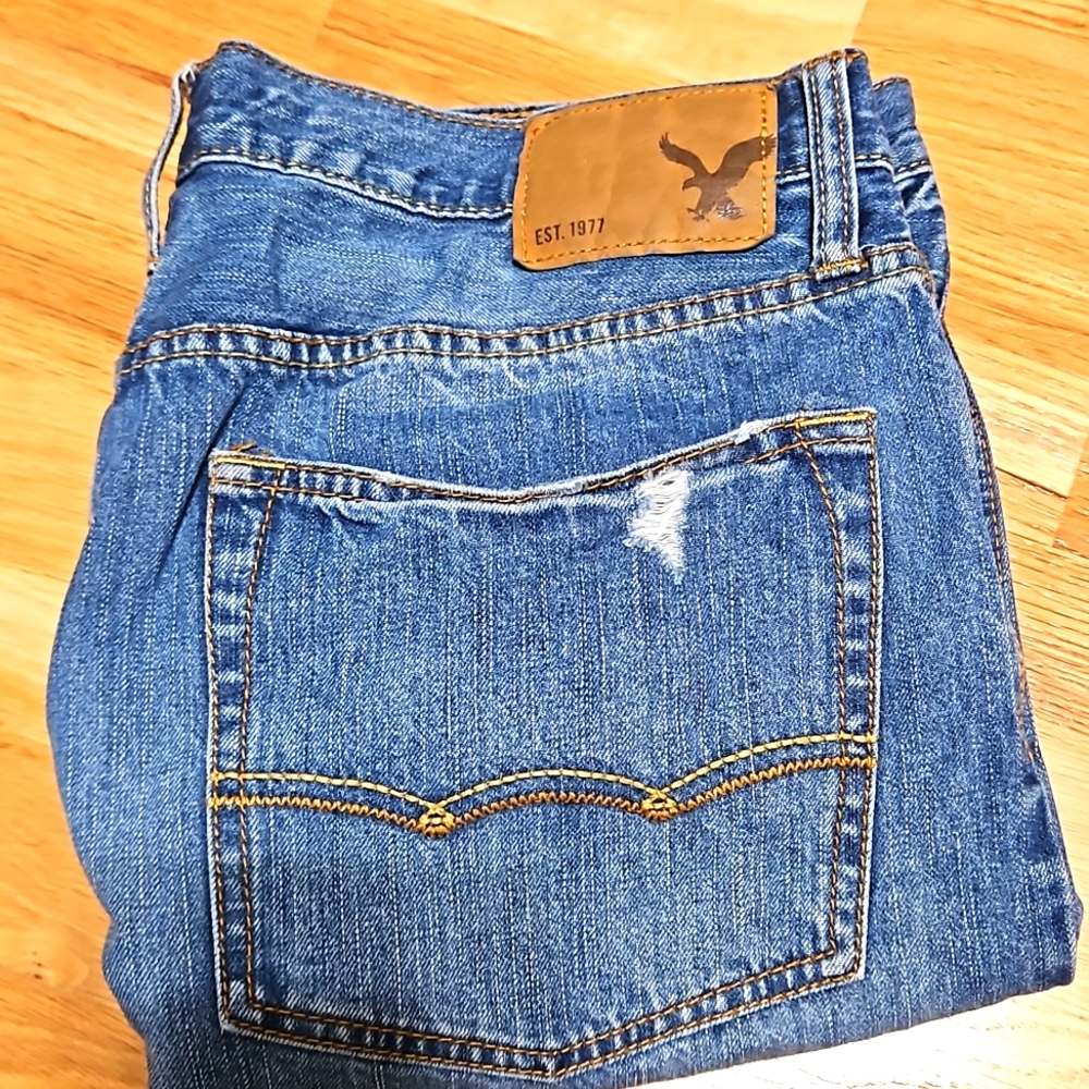 34x32 American Eagle Straight Jeans
